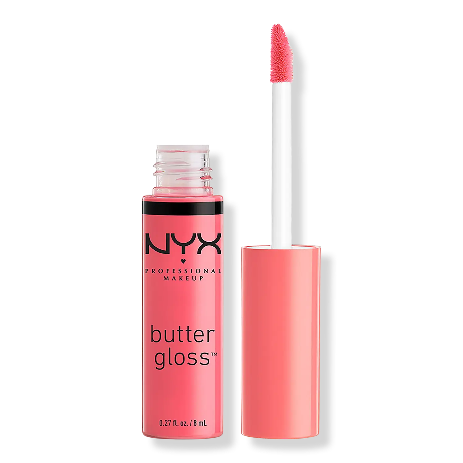 

Нелипкий блеск для губ Butter Gloss NYX Professional Makeup, Peaches And Cream (pink coral)