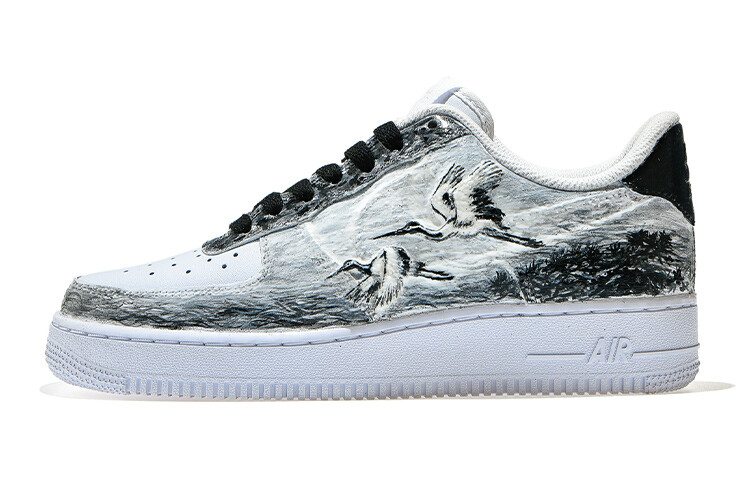 

Кроссовки Nike Air Force 1 Skateboard Shoes Men Low-Top Black White