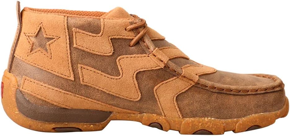 Мужские мокасины Twisted X Chukka Driving Moc, Bomber & Bomber — фото 2