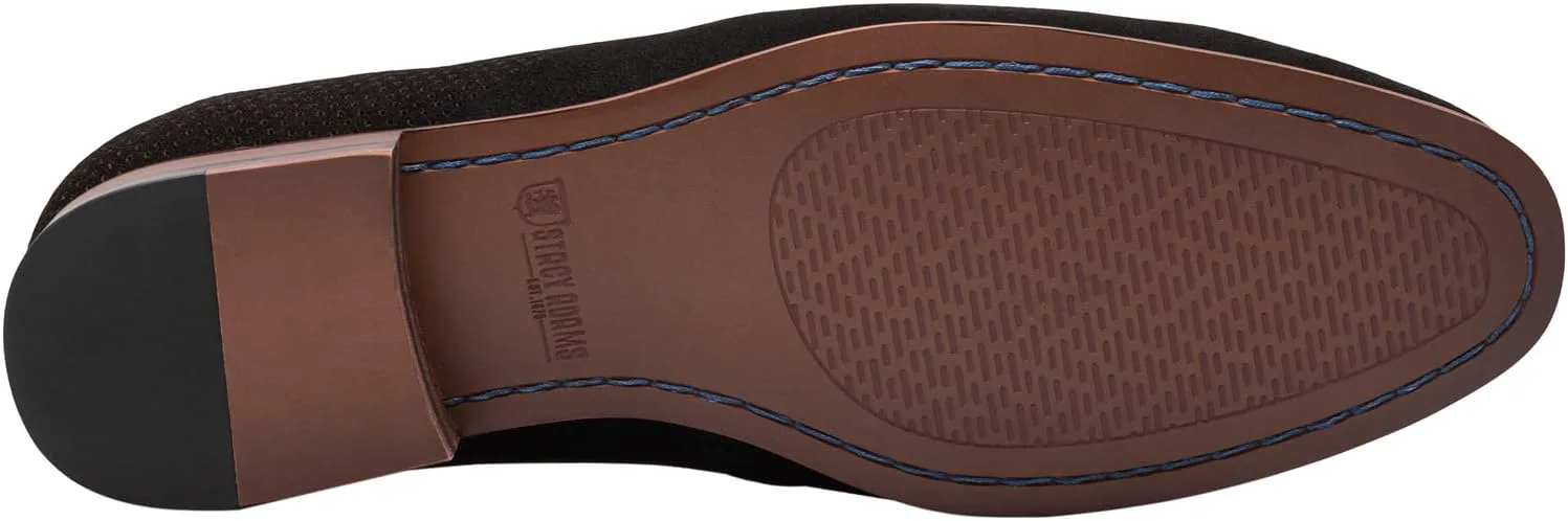 Мужские мокасины Stacy Adams, модель Wydell Moc Toe Bit Slip-On, черный — фото 2