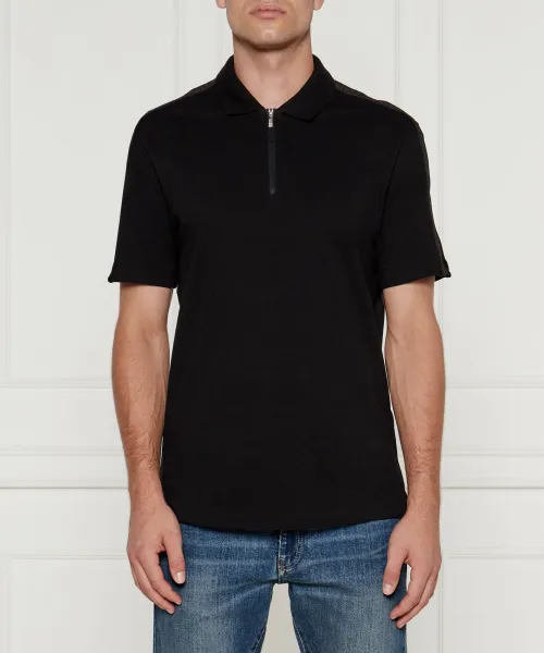 

Футболка поло Regular fit Armani Exchange, черный