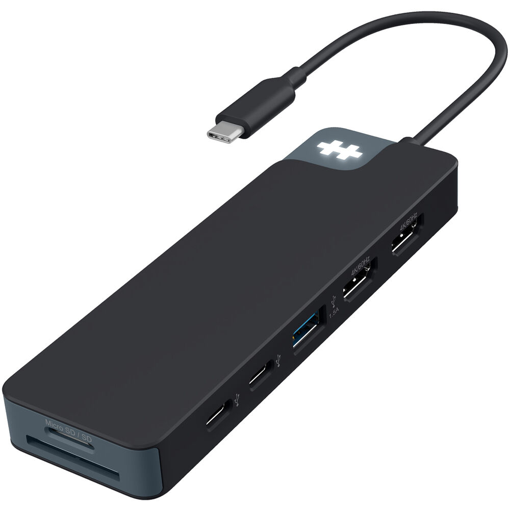 

Док-станция HYPER HyperDrive Flex 9-Port USB-C 3.2 Gen 1 Dock HD4103BKGL