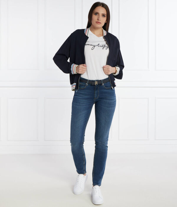 Футболка reg c-nk подпись Regular fit Tommy Hilfiger, белый — фото 2