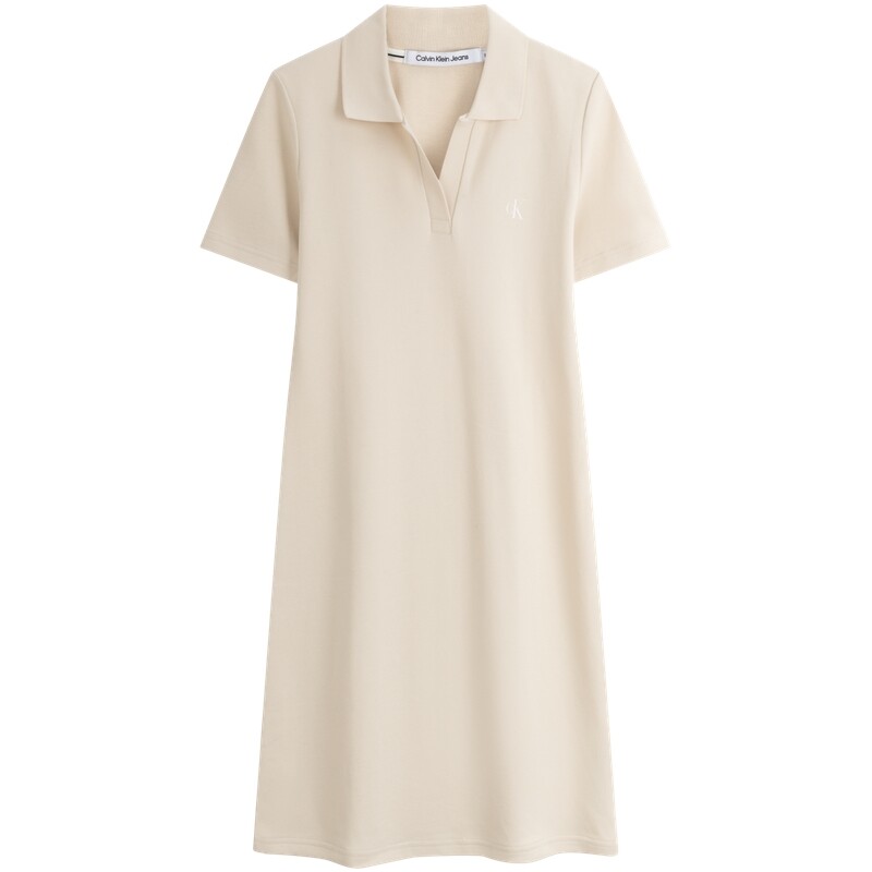 

Calvin Klein Женское платье с шортами и рукавами, цвет ACF - ivory white