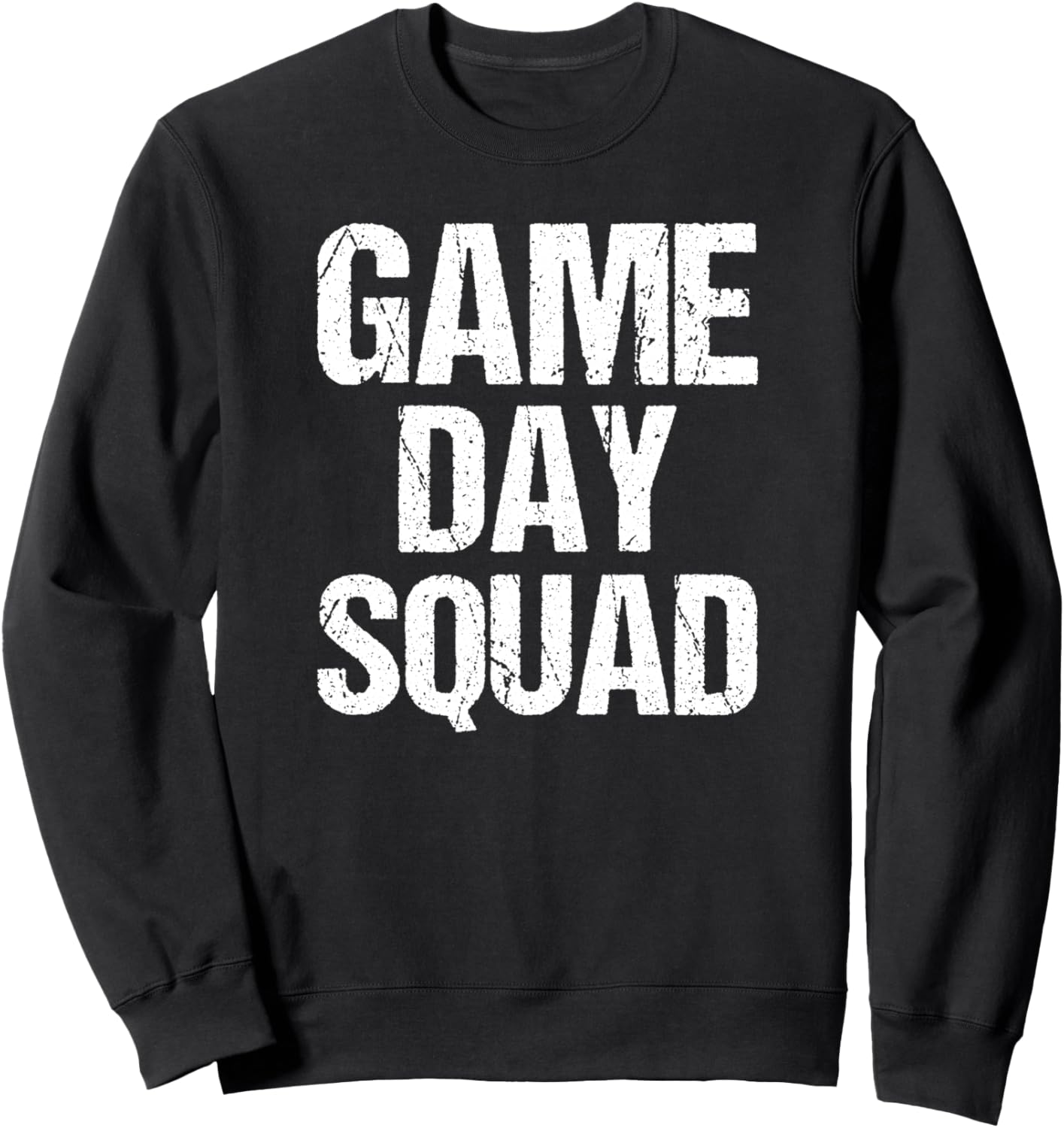

Забавная толстовка для болельщиков на день игры Game Day Squad, черный