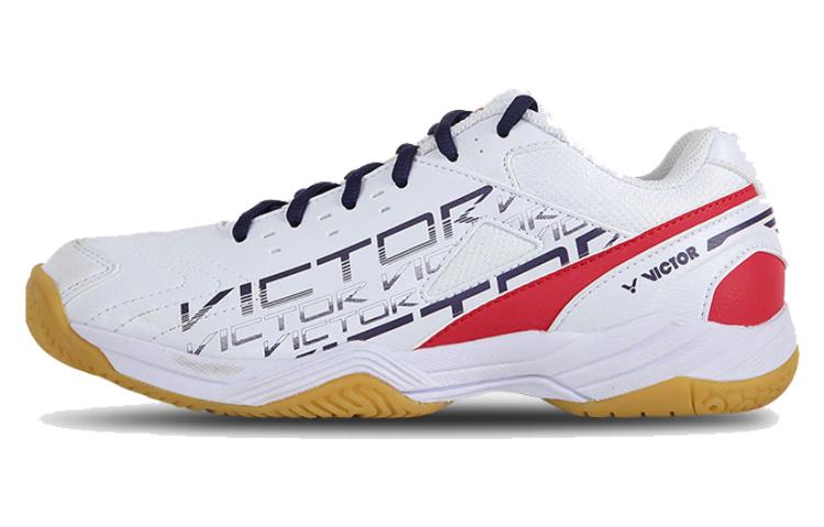 

Кроссовки VICTOR Badminton Shoes Unisex Low-top Bright White/bright Red, белый/красный