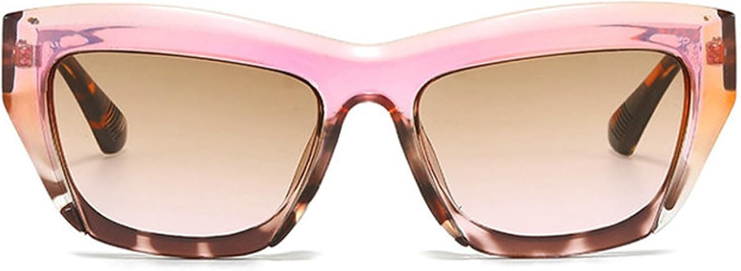 

Солнцезащитные очки Helena Vintage зеленые прямоугольной формы 2025 года, модная квадратная оправа, популярный дизайн, защита от ультрафиолета UV400, модель «кошачий глаз», C4