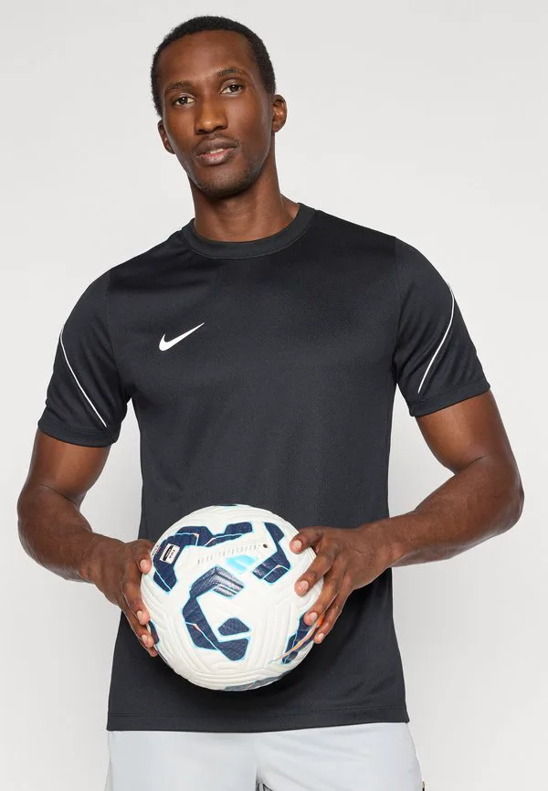 Лучшая спортивная футболка Nike Performance, Black/White — фото 4