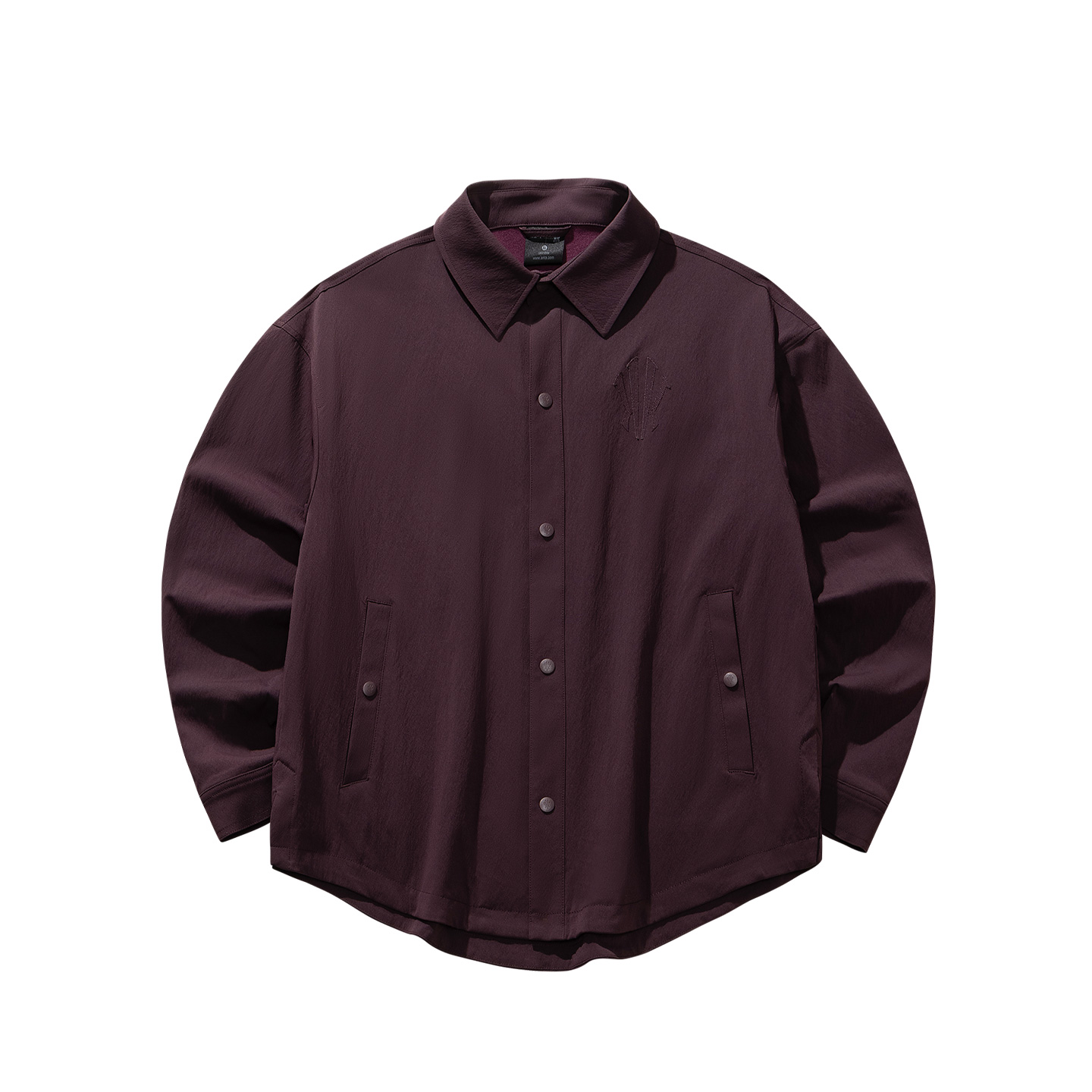 

Anta Куртка унисекс, цвет малиновый, розовый, коричневый, с тремя лацканами, рабочая одежда умеренного размера