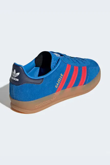 Кроссовки Gazelle Indoor Adidas Originals, синий — фото 3