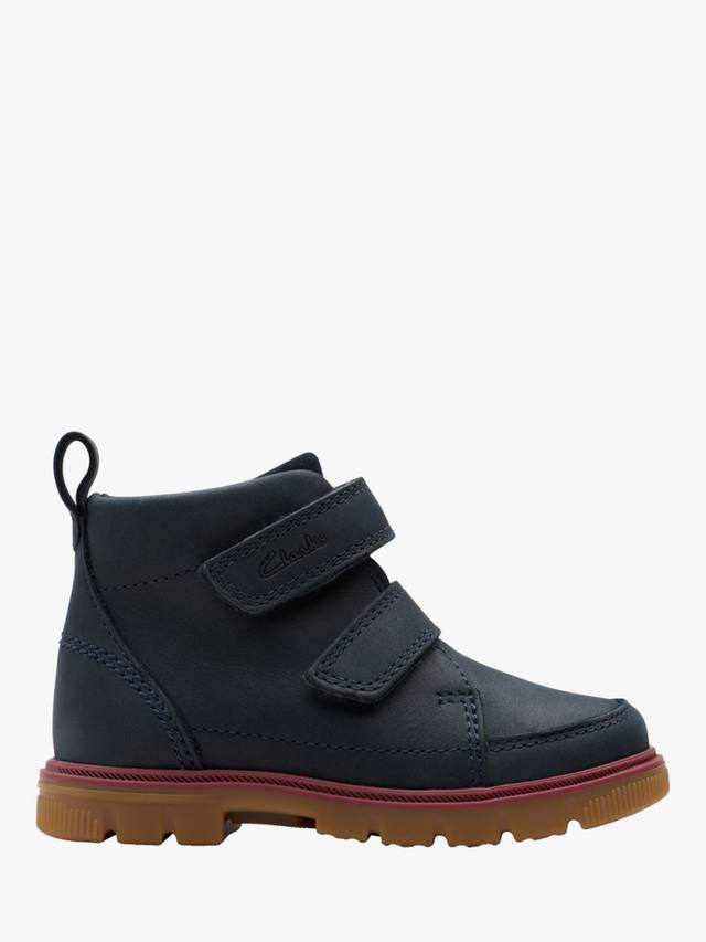 

Детские ботинки Lorcam из кожи Clarks, Navy