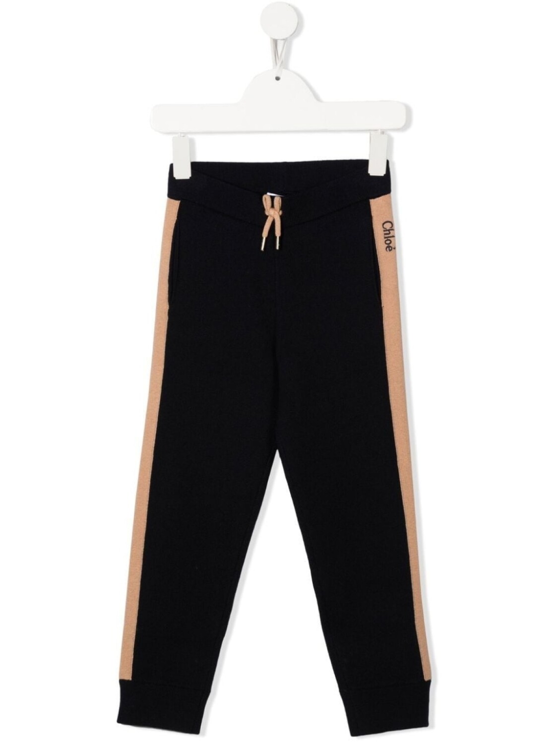 

Chloé Kids спортивные брюки с лампасами, синий