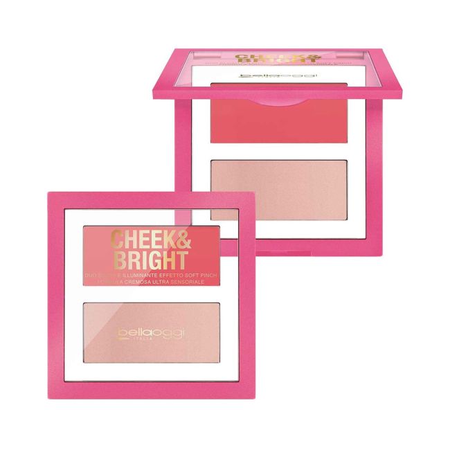 

Пудра для сияния щек и румяна Bellaoggi, цвет pink shy, 2,5 x 2,5 гр