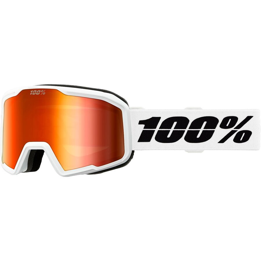 

Очки 100% Valnor 100%, White/Mirror Red