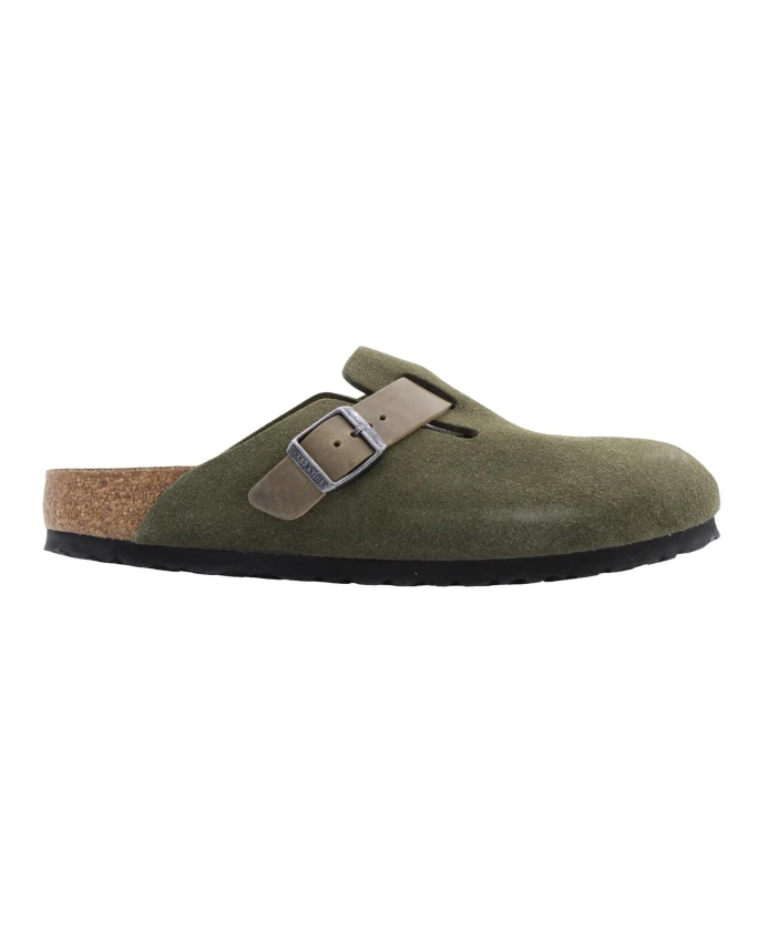 

Удобные тапочки молотки. Birkenstock, зеленый