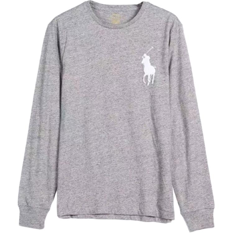 

Свитер мужской серый Polo Ralph Lauren