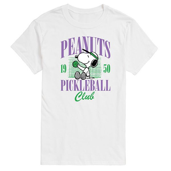 

Футболка Big & tall peanuts snoopy pickleball club est 1950 Licensed Character