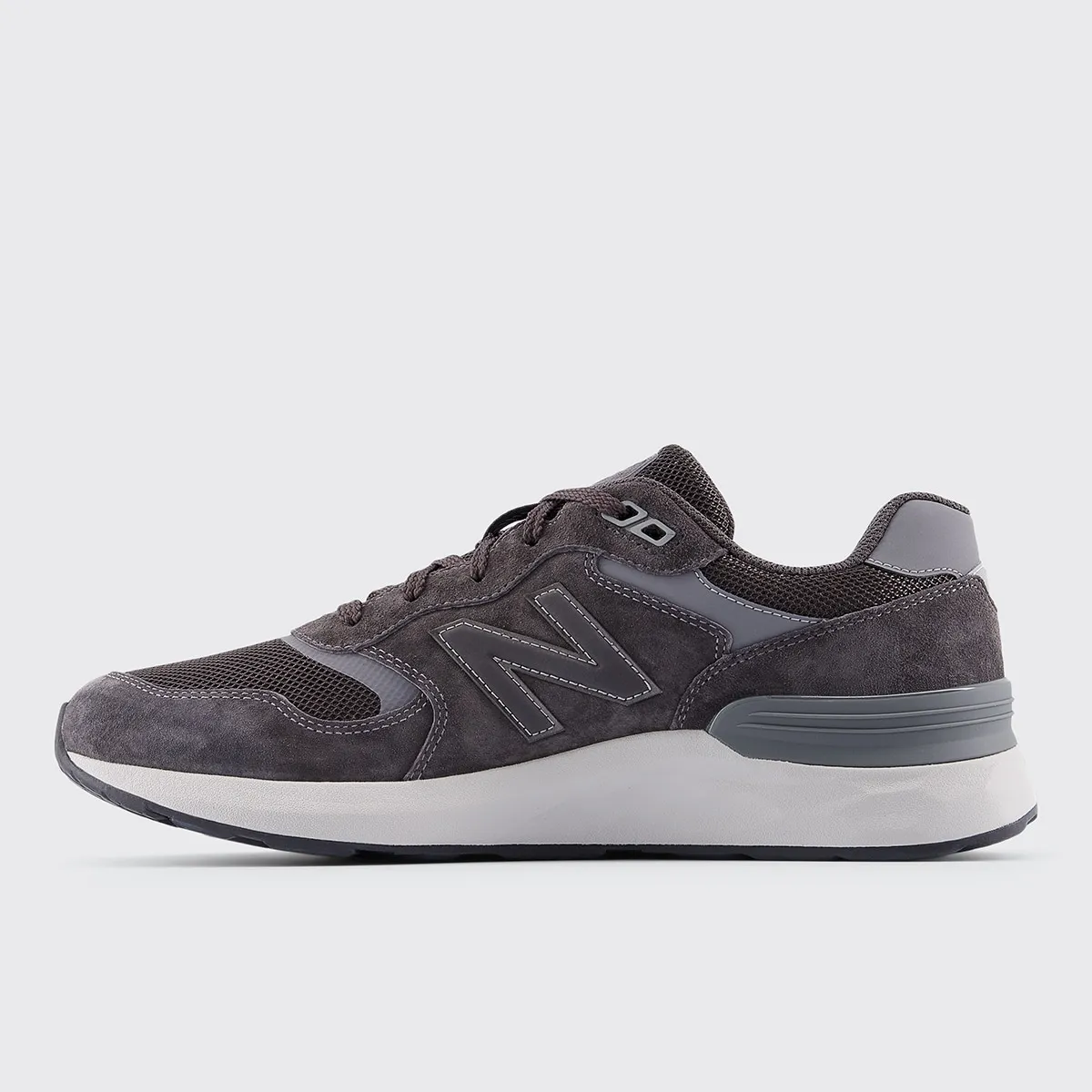 Мужские повседневные кроссовки Fresh Foam Walking 880 v7 New Balance, черный/темно-серый — фото 4