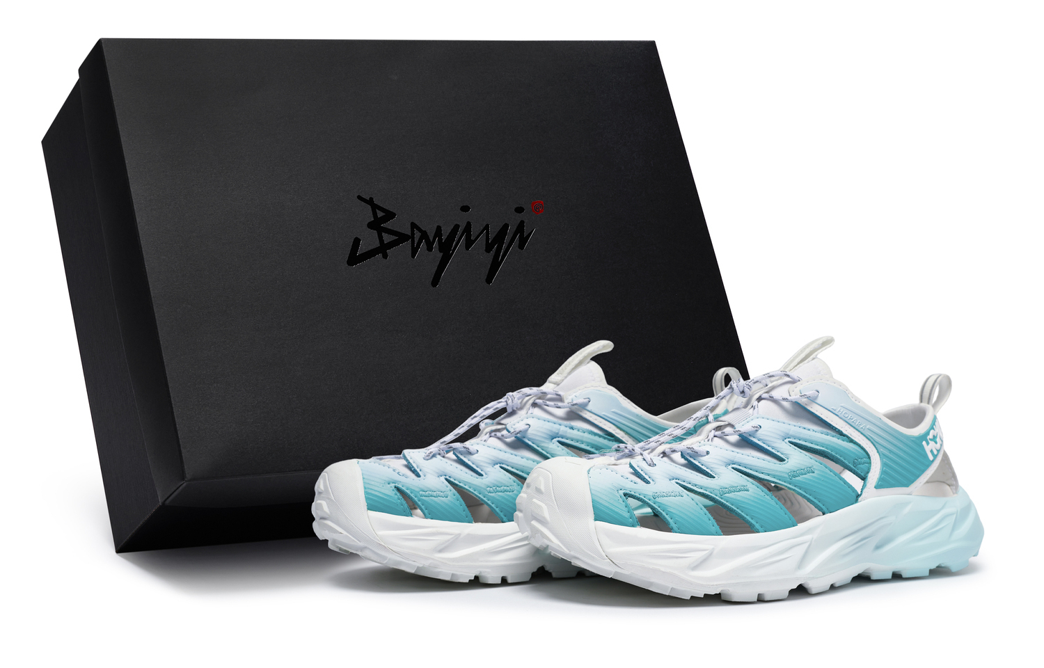 

HOKA ONE ONE Хопары серии 811 производства Bibo, специальная обувь для речного треккинга унисекс синий белый - синий белый, цвет Blue White
