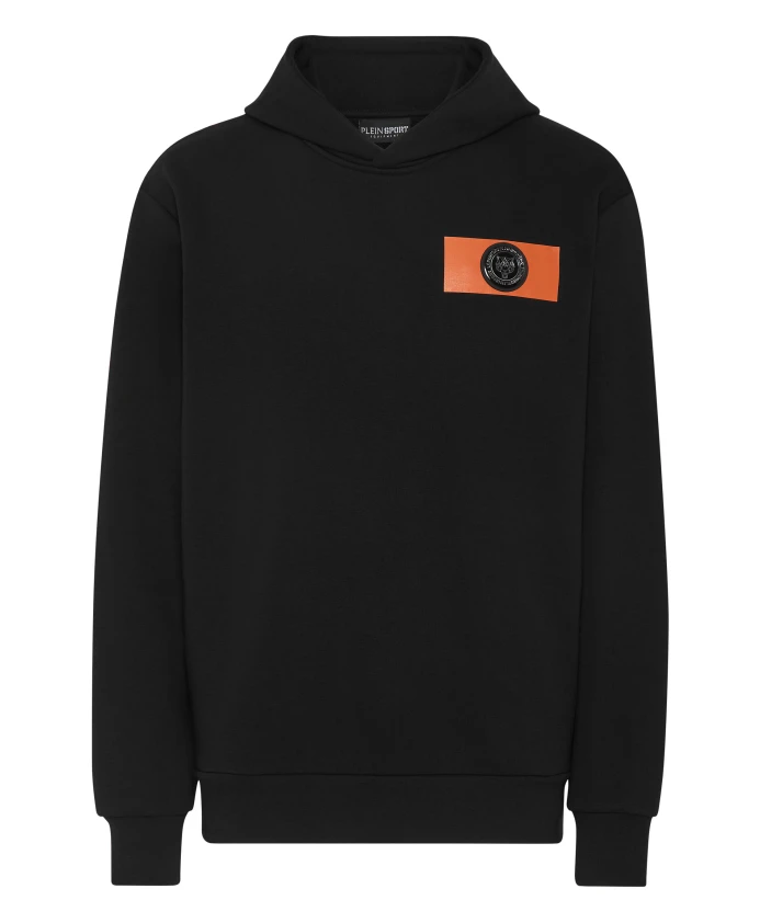 

Толстовка с капюшоном, издание с тигровым гербом Plein Sport, черный
