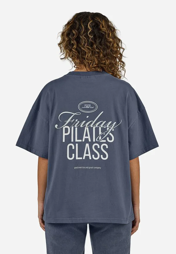 

Футболка с принтом sortelha Pegador, Washed Twilight Blue, Серый, Футболка с принтом sortelha Pegador, Washed Twilight Blue