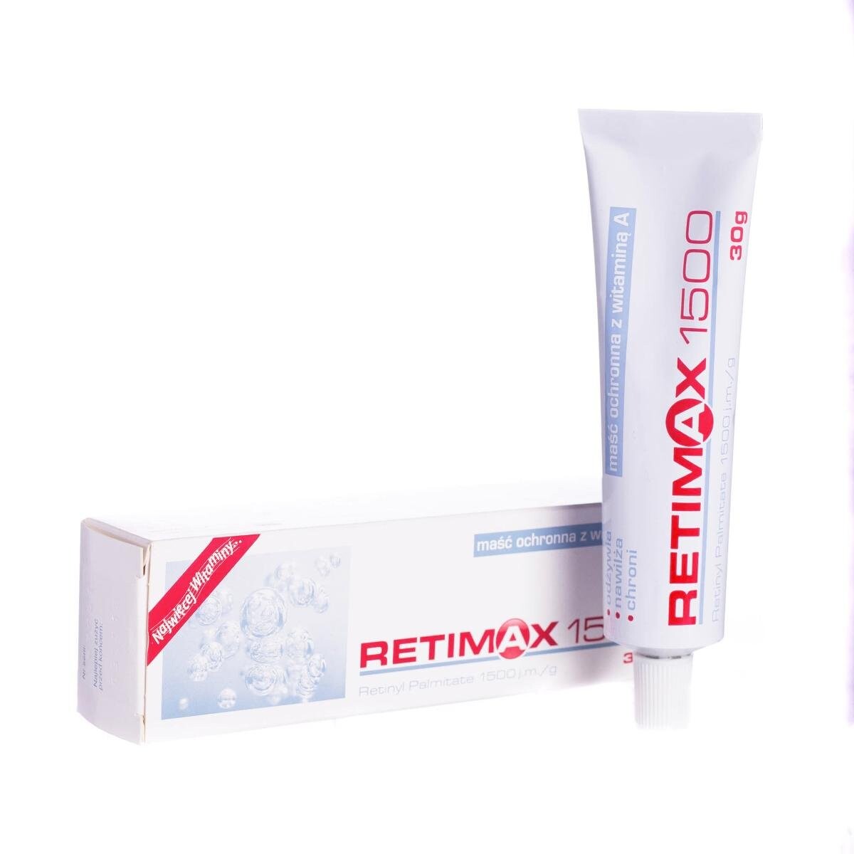 

Ретимакс 1500, защитная мазь с витамином А, 30 г Retimax