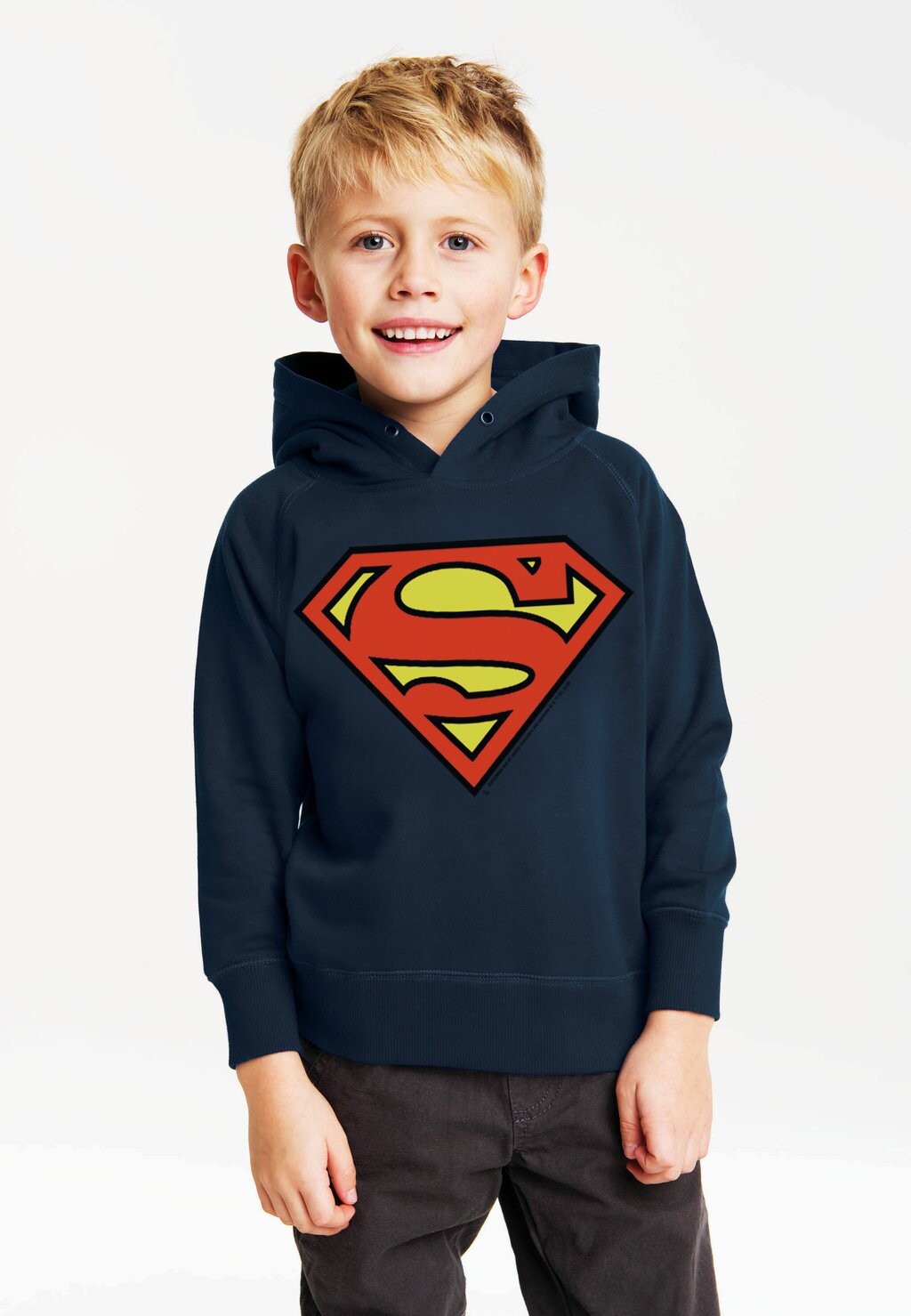 

Толстовка DC-SUPERMAN LOGO CLEAN LOGOSHIRT, цвет dunkelblau
