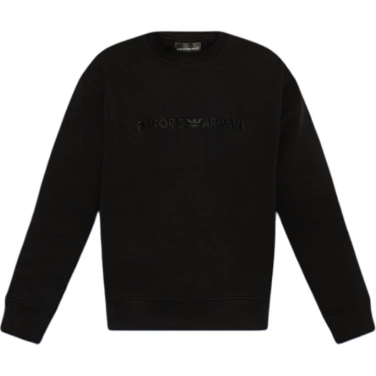 Толстовка The Sustainability Collection EMPORIO ARMANI, черный