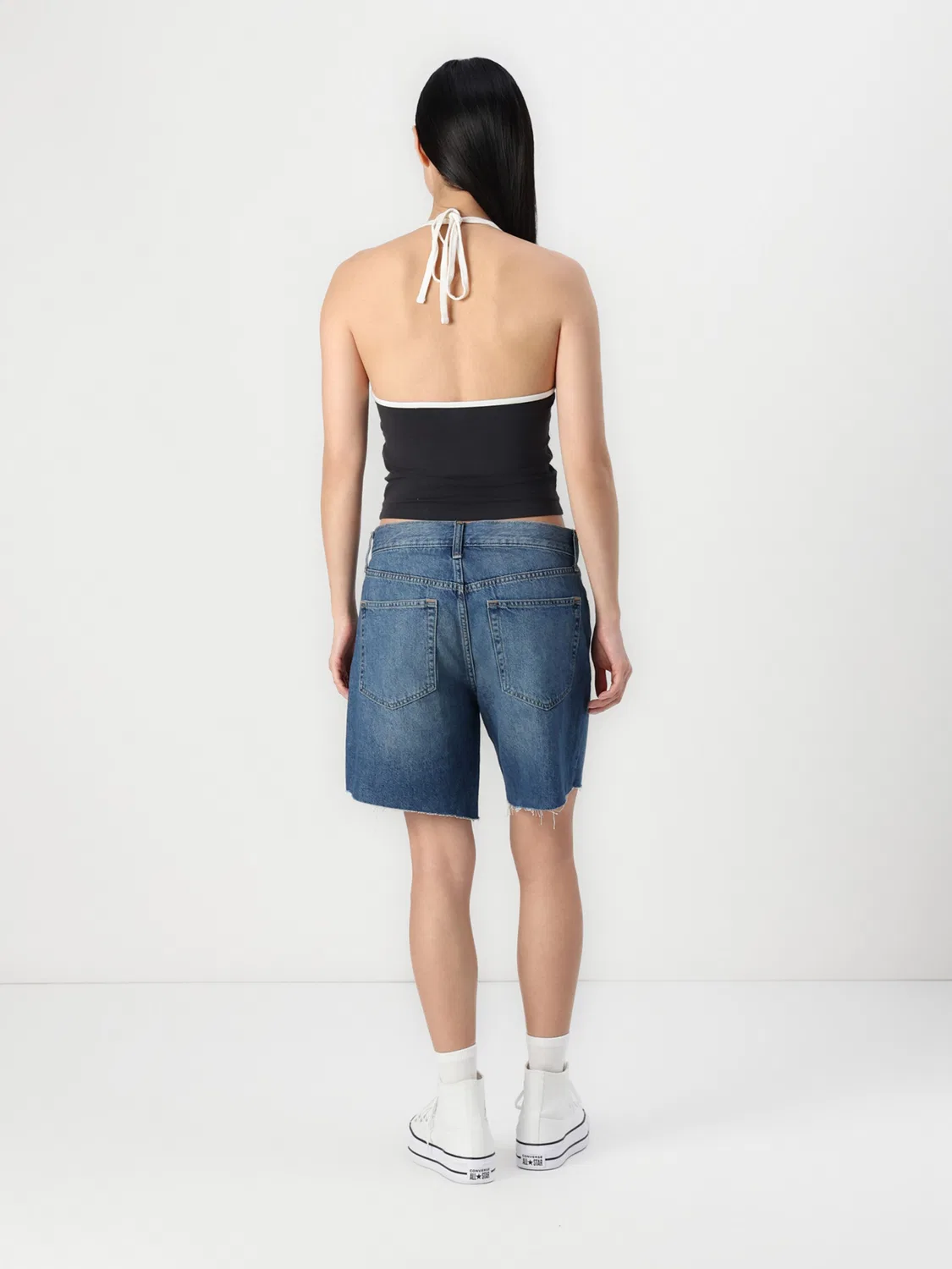 Джинсы Gap свободного кроя, сине-фиолетовый — фото 3