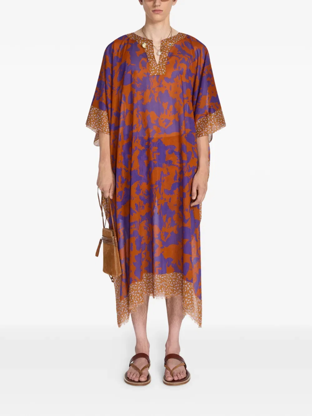 Сандалии из прошитой кожи Dries Van Noten, нейтральный — фото 4