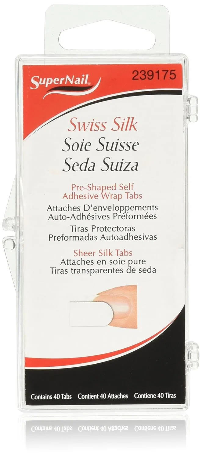 Самоклеящиеся полоски SuperNail Swiss Silk Wrap Supernail