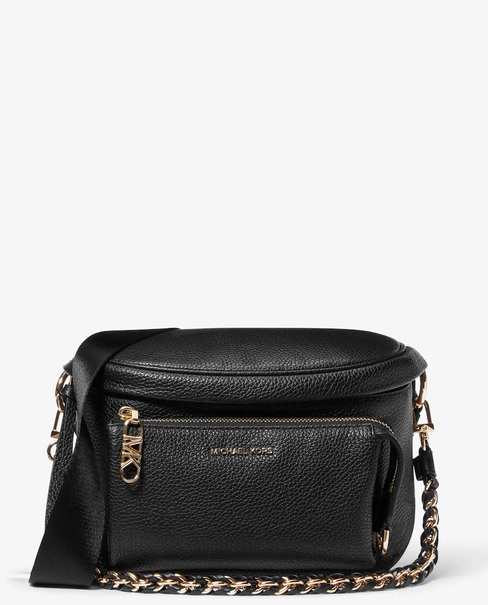 

Женская сумка через плечо Slater из зернистой кожи Michael Michael Kors, черный