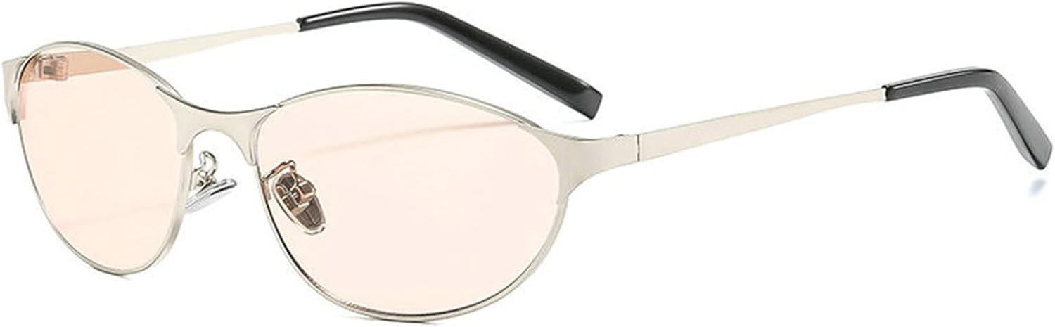 

Солнцезащитные очки Helena Trendy Cat Eye для женщин, градиентные коричневые, в стиле Y2K, для мужчин, панк, для вечеринок и путешествий, солнцезащитные очки UV400, C3