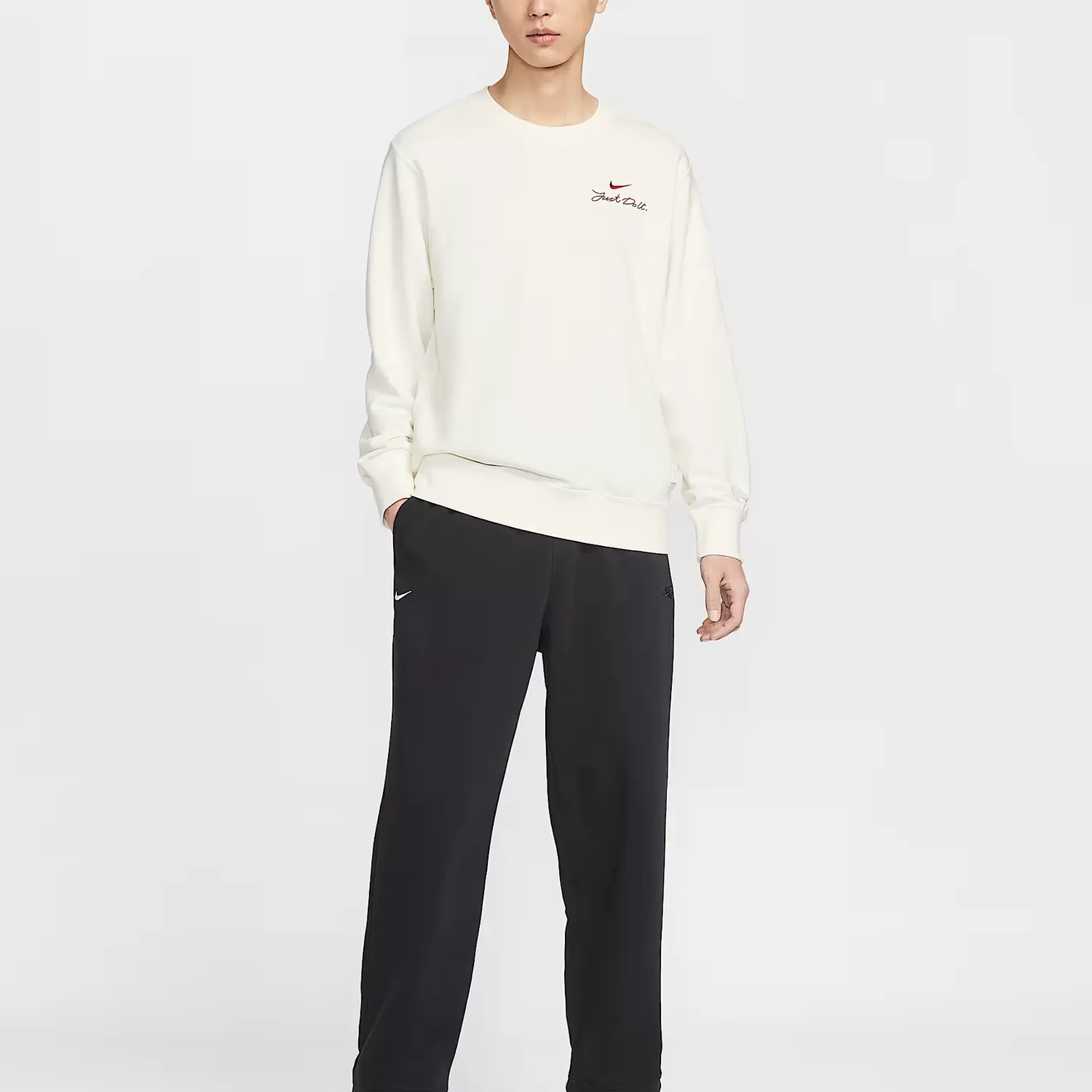 Клубный свитшот FW25 для мужчин Nike, sail белый — фото 4