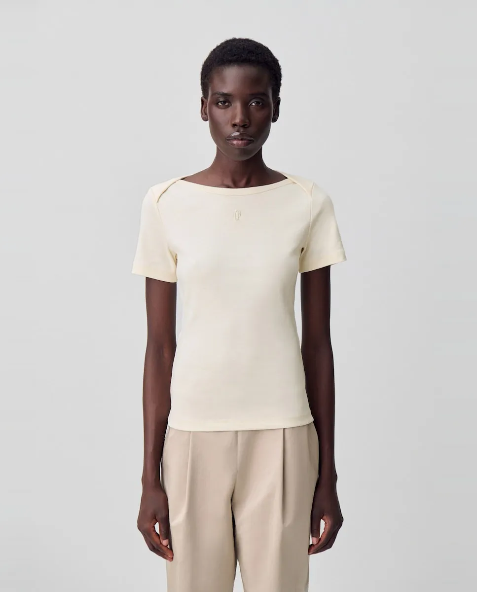 

Женская хлопковая футболка Claudie Pierlot, белый