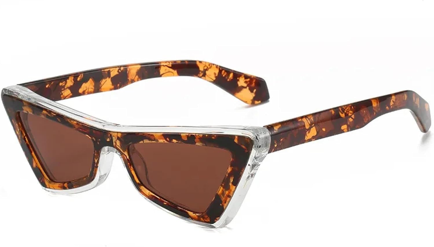 

Солнцезащитные очки с защитой UV400 | Линзы «кошачий глаз» с леопардовым принтом и градиентом | для женщин и мужчин, для занятий спортом на открытом воздухе и вождения DSVIGF, Leopard