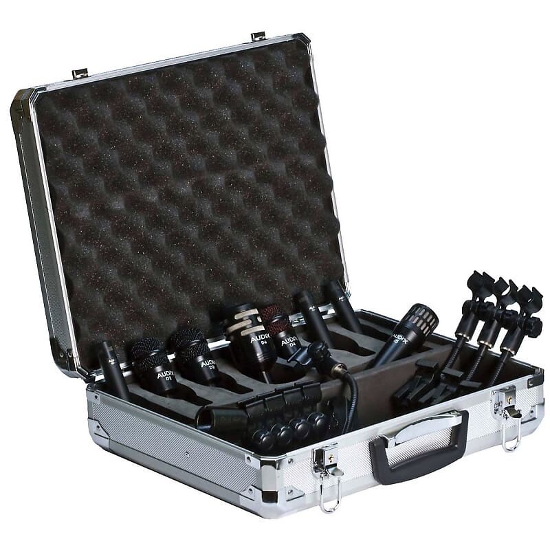 

Комплект барабанных микрофонов Audix DP Elite 8 8-Piece Drum Microphone Package