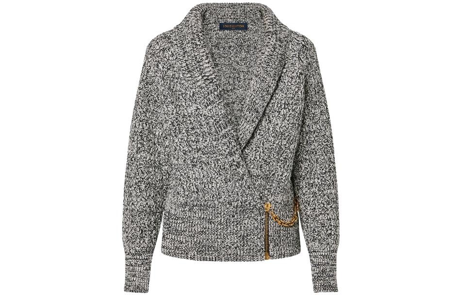 Кардиган женский Louis Vuitton, серый