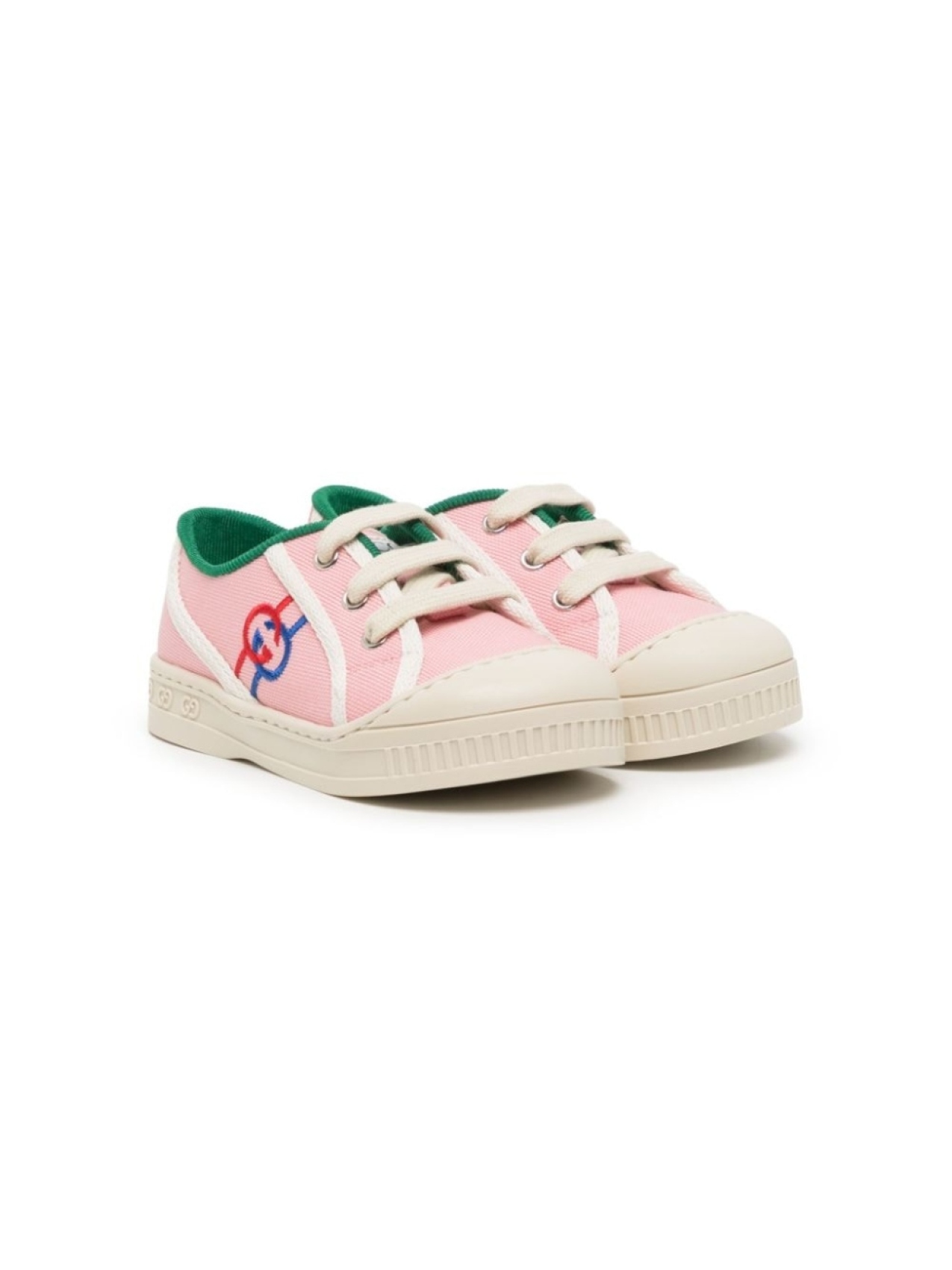 

Gucci Kids кеды Gucci 1977 Tennis с логотипом Interlocking G, розовый