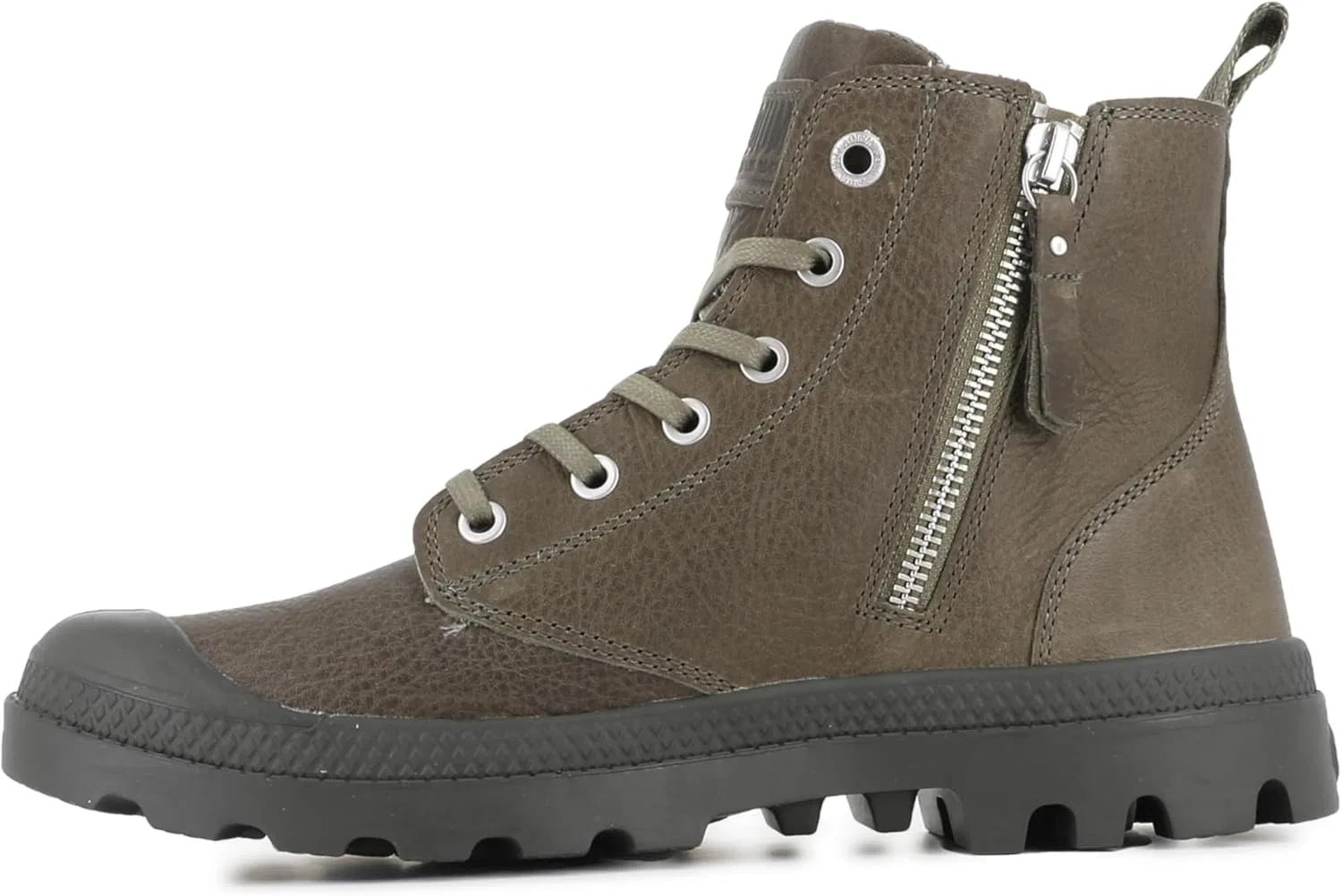 Ботинки Palladium Unisex Pampa Zip LTH ESS Ankle Boots, Brown — фото 4