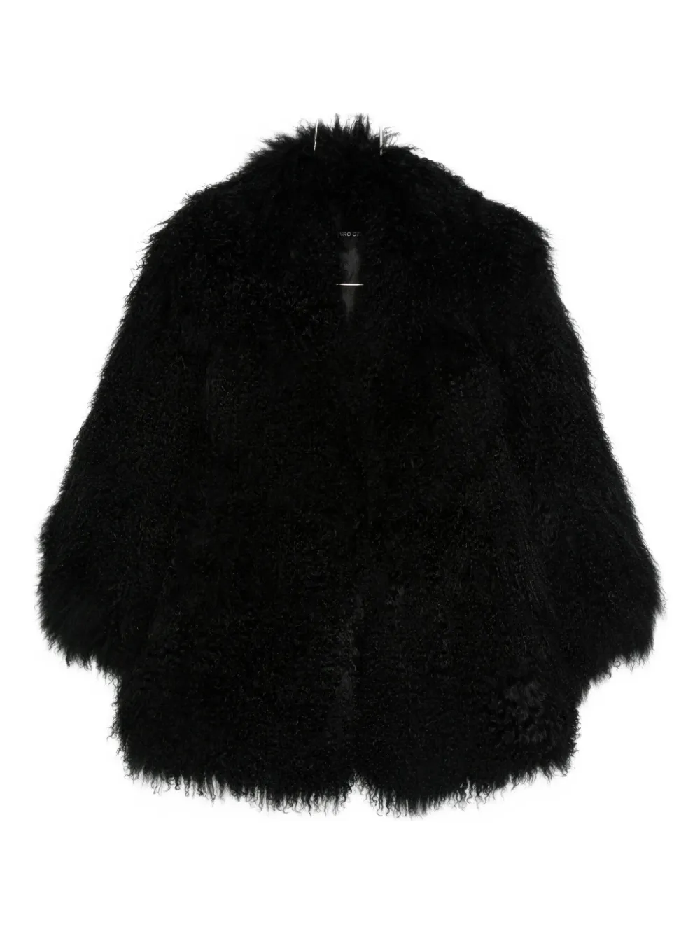 

Пальто из волнистого флиса Numerootto, черный