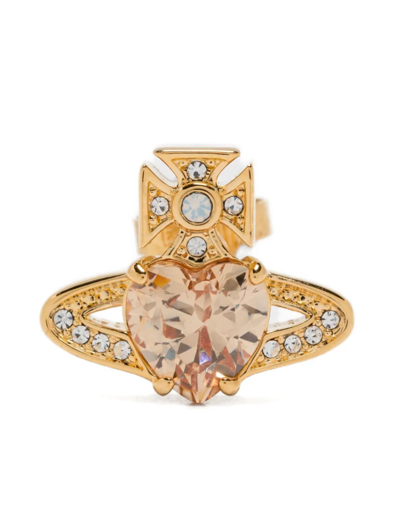

Серьги Vivienne Westwood в форме сердца, золотой