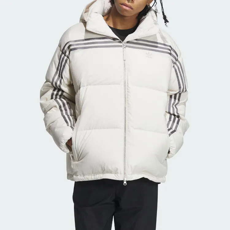 Adidas Originals Пуховик мужской светло-коричневый — фото 2