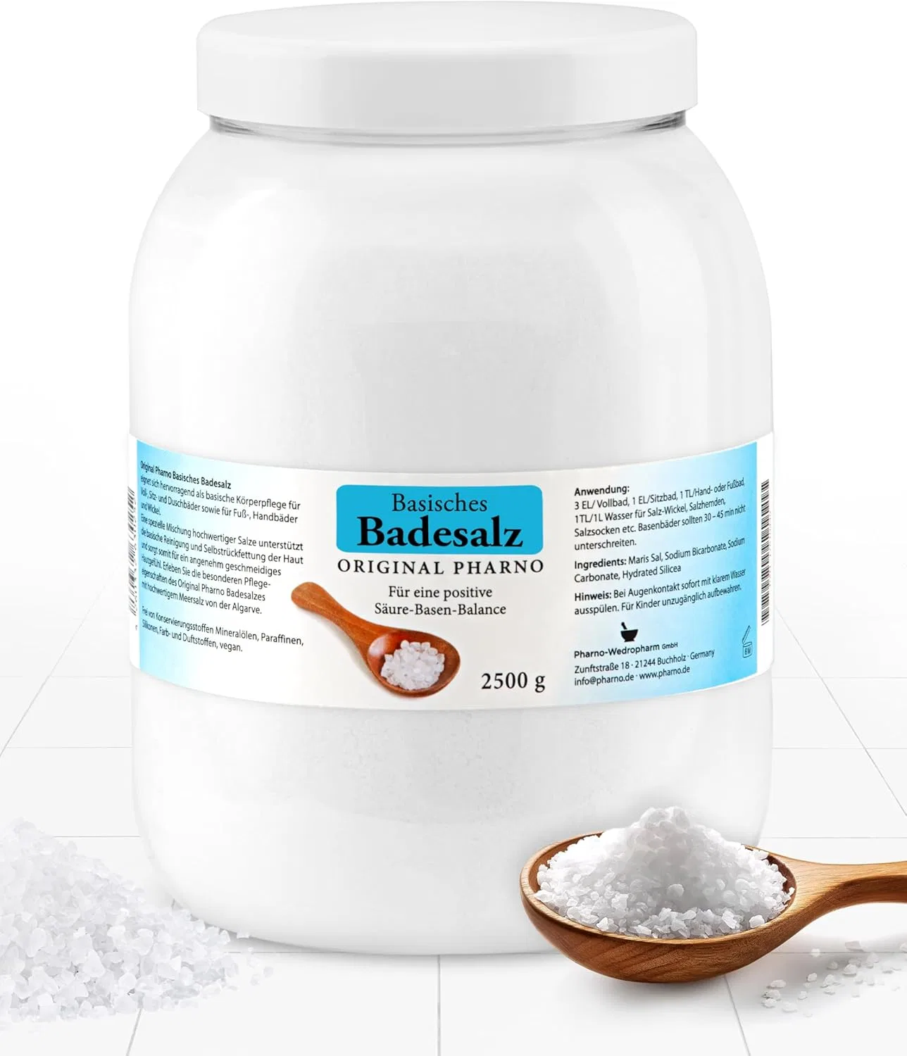 Основная соль для ванн «Basic Bath Salt» от Pharno, 2500 г Original Pharno — фото 4
