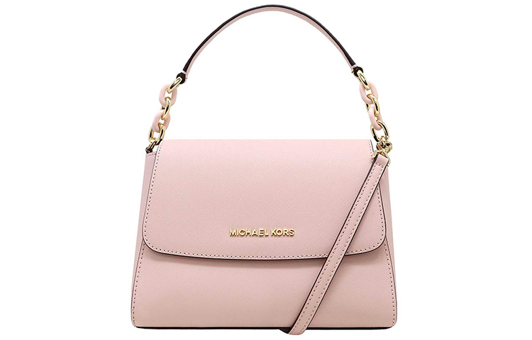 

MICHAEL KORS Кожаная сумка София через плечо кроссбоди женская розовая