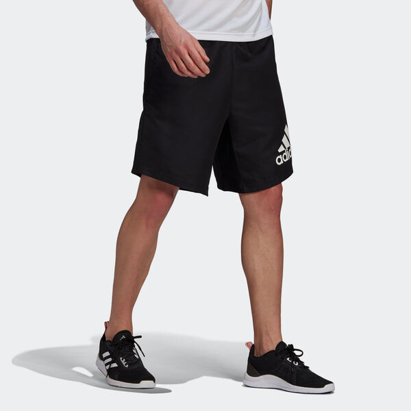 Шорты m sprt4ia sho logo printing training sports shorts black Adidas, черный — фото 4
