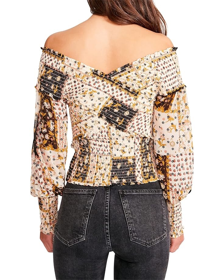 

Топ Steve Madden Notice Me Top, цвет Antique Ivory
