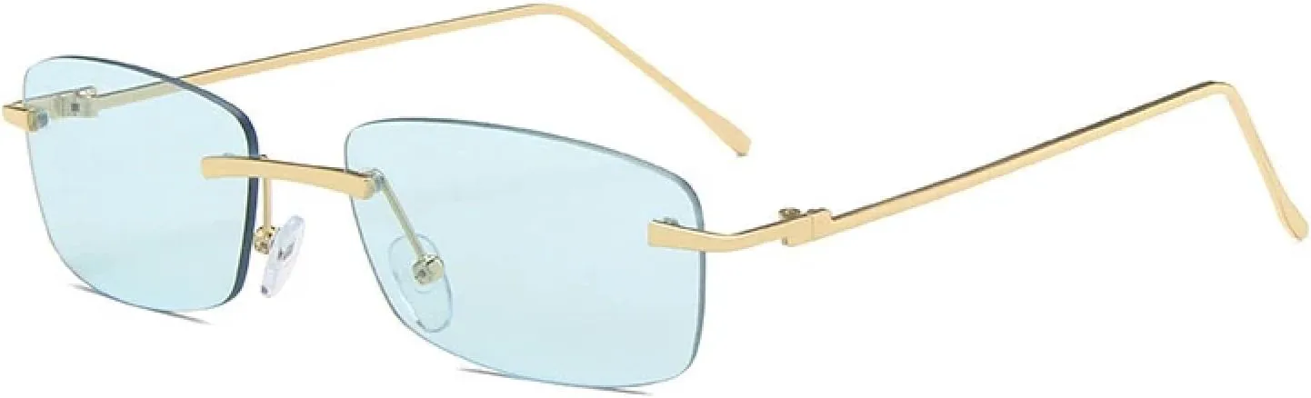 

Модные солнцезащитные очки для женщин с прозрачными линзами Ocean, для мужчин — градиентные солнцезащитные очки с защитой от УФ-излучения UV400 TOIPASTN, Blue