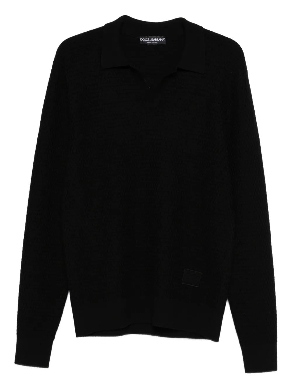 

Джемпер Polo-neck sweater DOLCE & GABBANA, черный