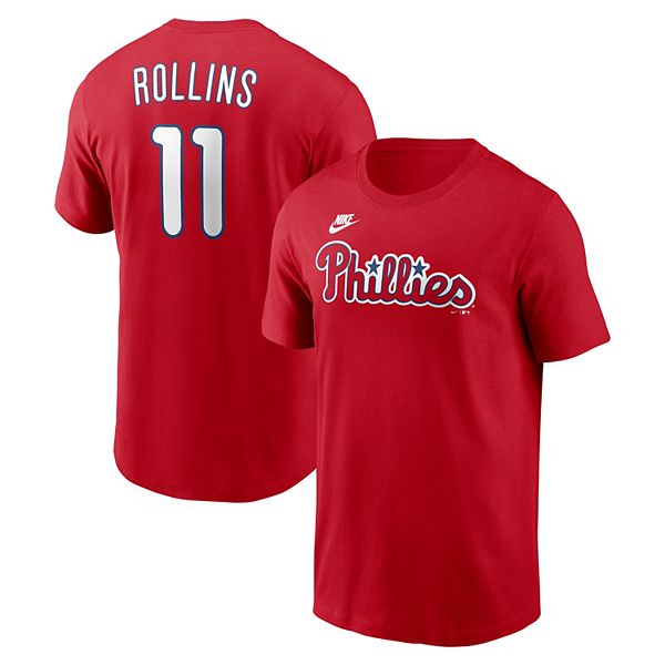 

Футболка мужская jimmy rollins philadelphia phillies cooperstown collection name & number red Nike